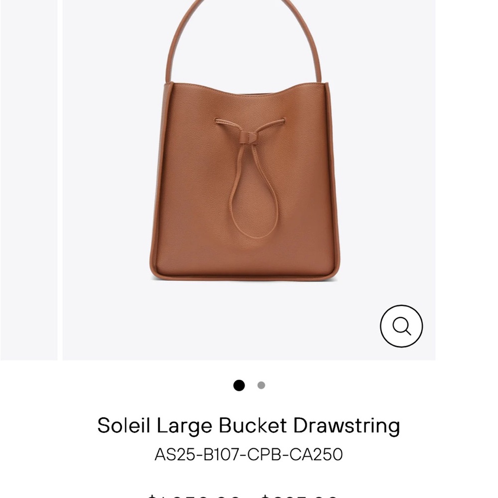 3-1 Phillip Lim Large Brown Bucket Bag